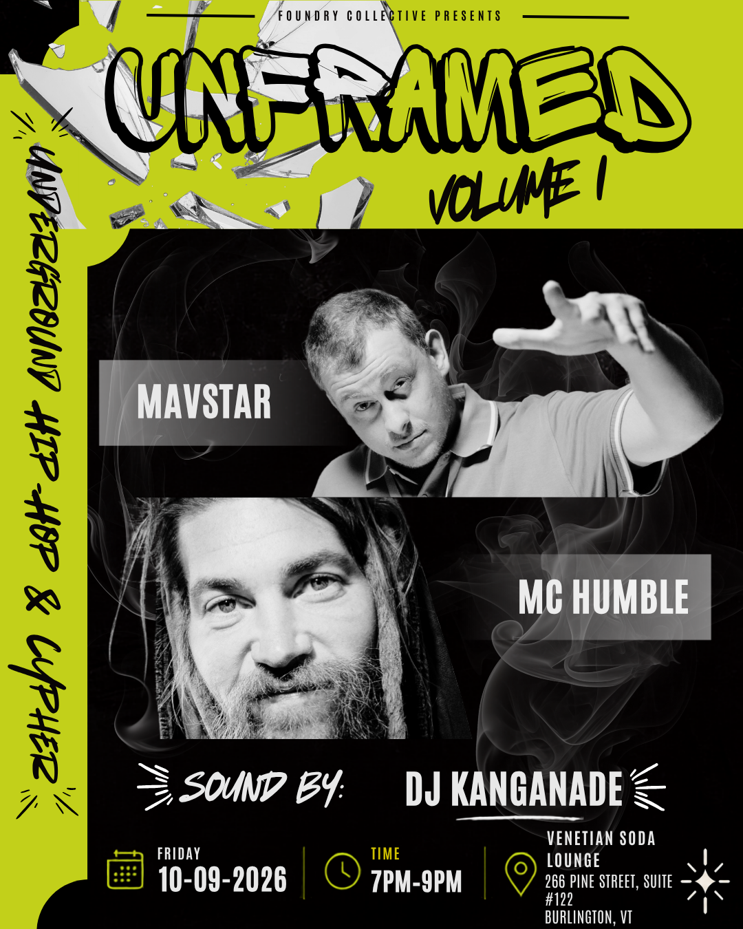Foundry Collective presents: UNFRAMED // Volume I at The Venetian