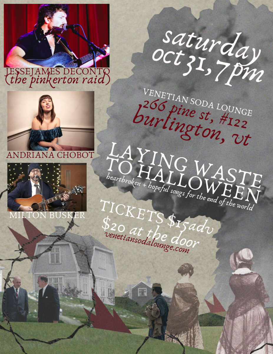 Jesse James DeConto (The Pinkerton Raid) w/ Andriana Chobot + Milton Busker at The Venetian