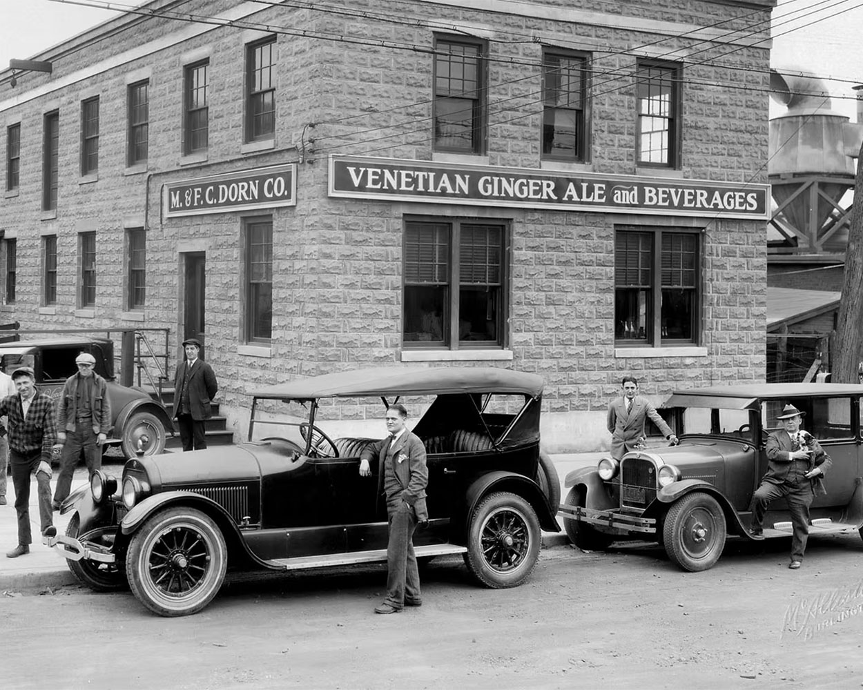 Archival photo · Venetian Beverages, est. 1917